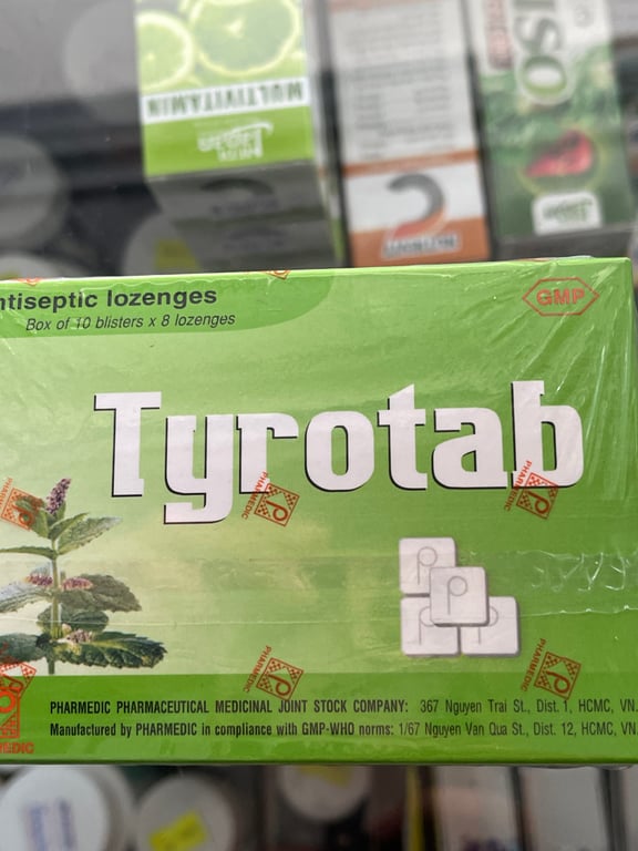 Tyrotab h/8 vỉ
